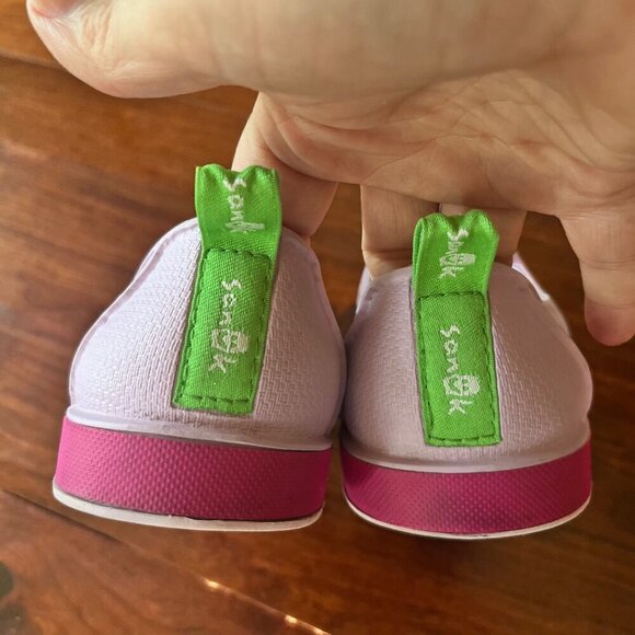 Sanuk Kids‎ Slip-On Water Shoes Size 5 Pink & Lavender Breathable & Quick-Drying - Picture 2 of 6